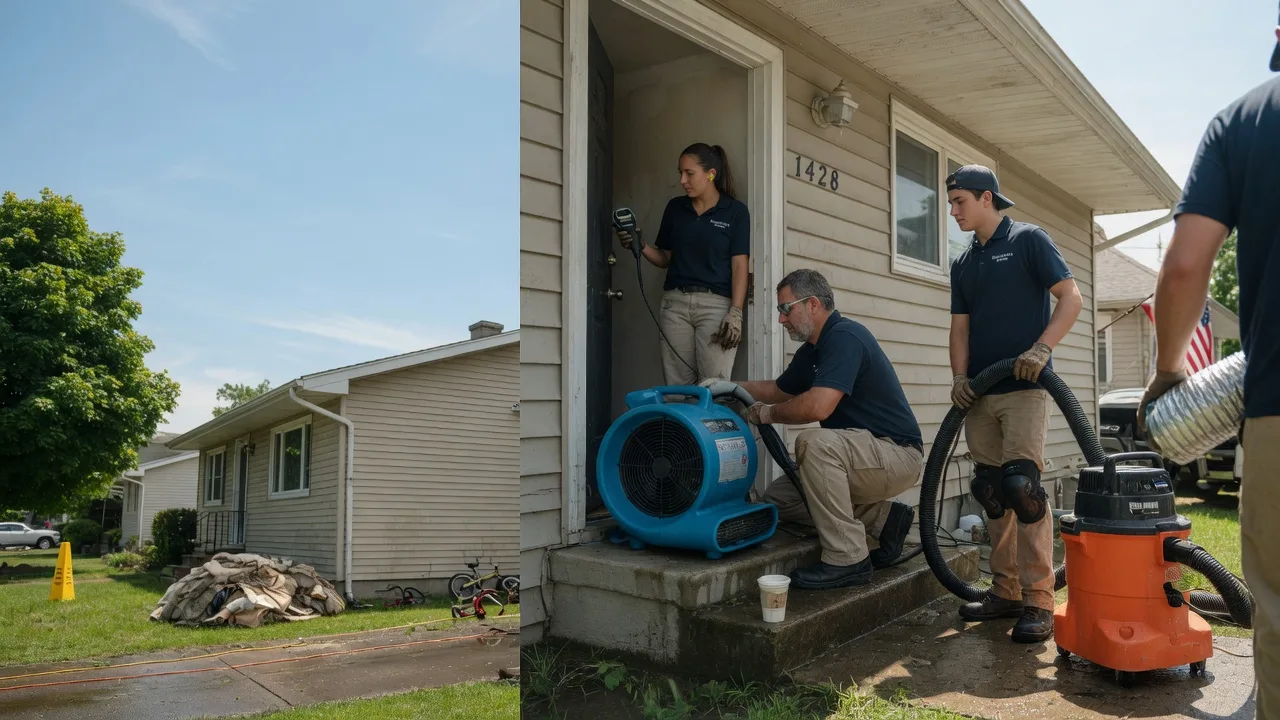 Water Damage Restoration in Lower Salem, OH near me